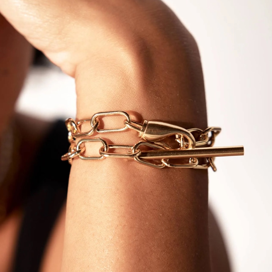 Loren Stewart Toggle Wrap Bracelet 60$